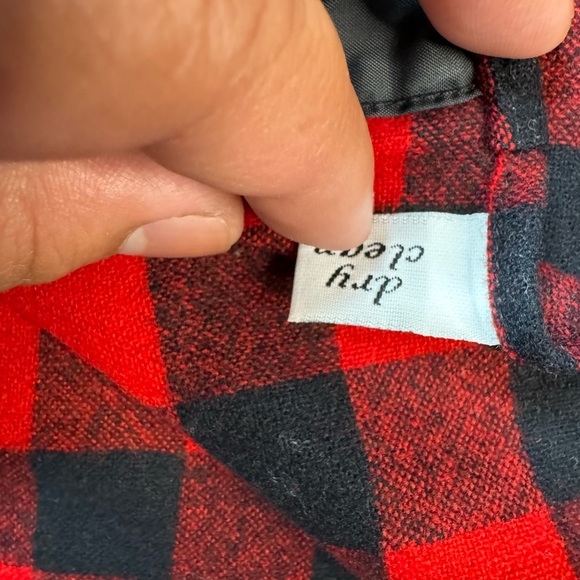 Pendleton plaid button down large 100% virgin wool - Picture 4 of 6